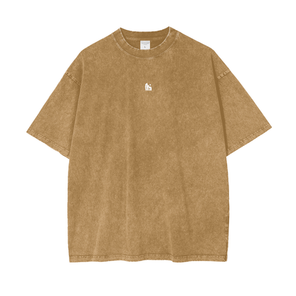 'Great Ape" Oversized Tee - Brown