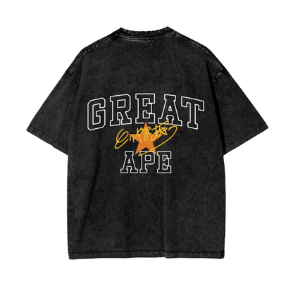 'Great Ape' Oversized Tee - Black